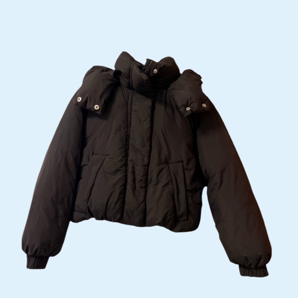 GAP Black Puffer Jacket